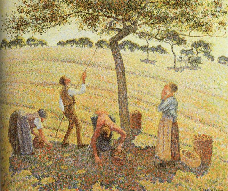 Camille Pissarro Pick  Apples Sweden oil painting art